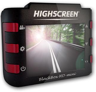 Highscreen BlackBox HD-mini, видеорегистратор с датчиком движения Highscreen BlackBox HD-mini, видеорегистратор с датчиком движения