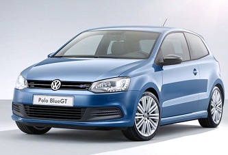 Представляем новый Volkswagen Polo BlueGT вид спереди 