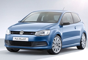 Представляем новый Volkswagen Polo BlueGT вид спереди Представляем новый Volkswagen Polo BlueGT вид спереди