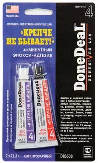 Эпокси-адгезив Done Deal: в дороге пригодится!
