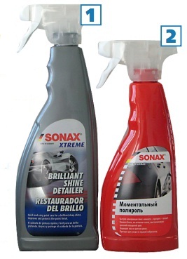Моментальный полироль Sonax