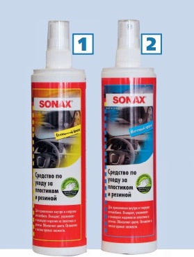 Полироли для пластика Sonax