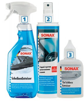Уникальные размораживатели Sonax