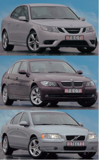 Saab 9 3 BMW 330i Volvo S60